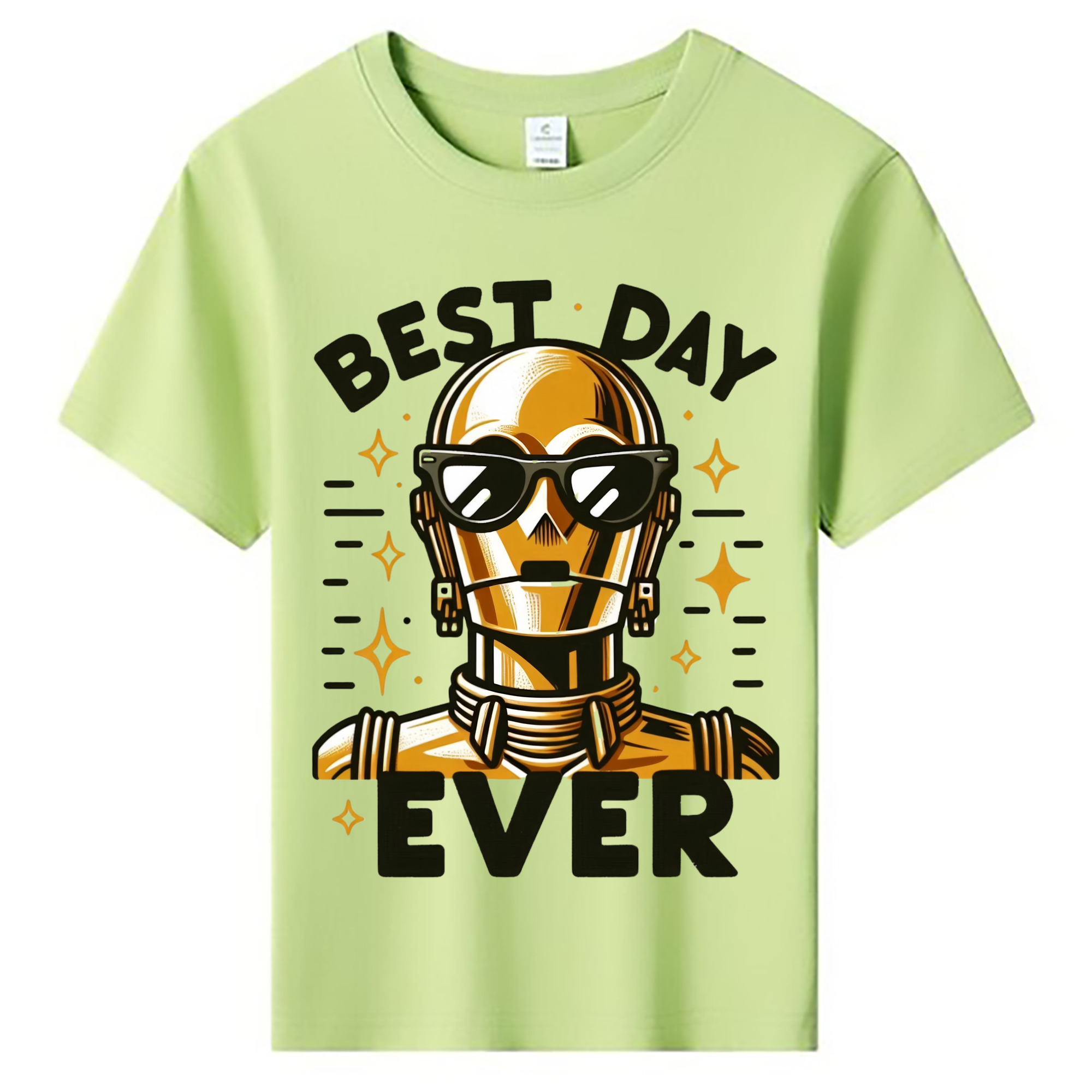 （画像用） スター・ウォーズ Star Wars 綿100％キッズTシャツ（フロントプリント）